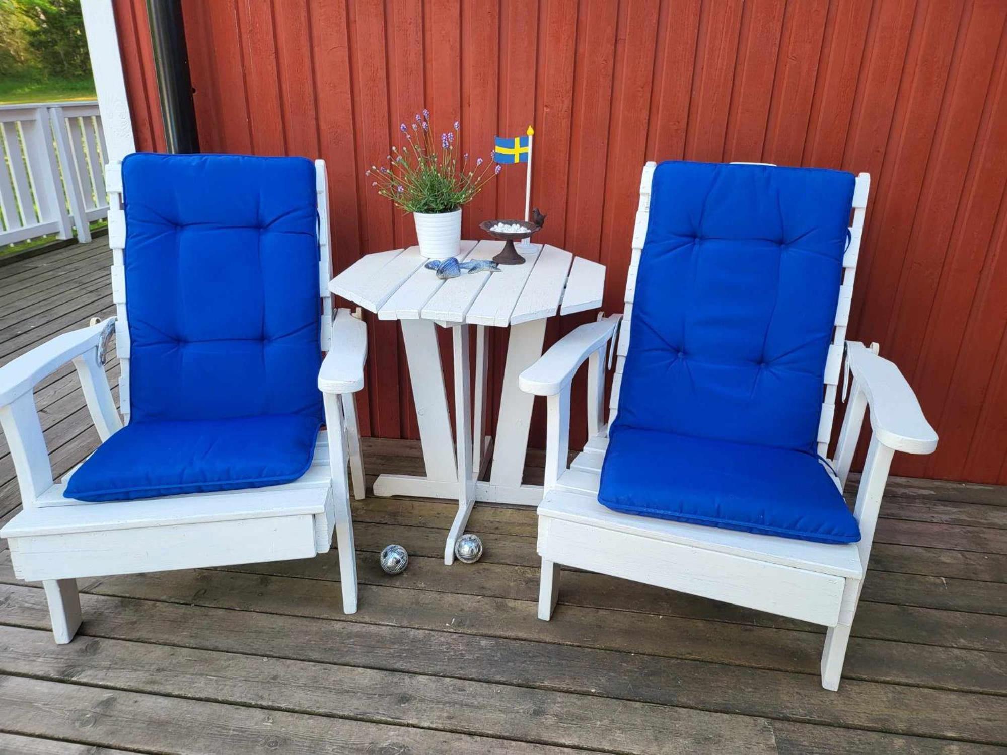 特鲁萨Minihus Med Stor Traedgardstomt Naera Golf Och Hav别墅 外观 照片